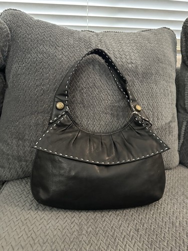 Bcbg maxazria black leather - black,